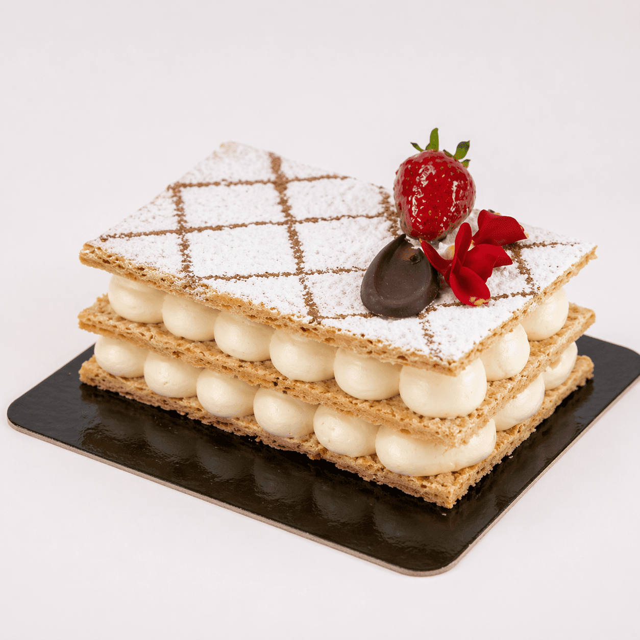 Tarta Milhoja de crema - Imagen 1