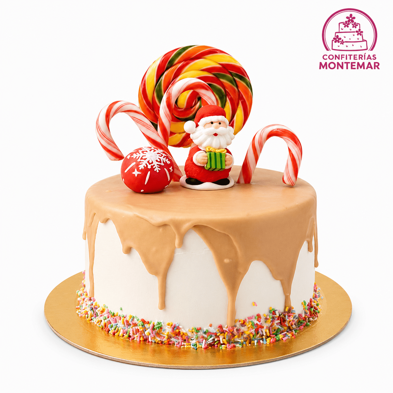Tarta navideña Kinder - Imagen 1