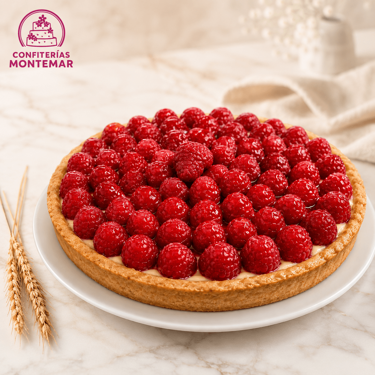 Tarta Frambuesas - Imagen 1