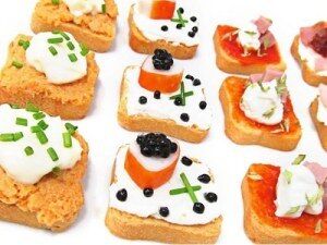 Canapés surtidos - 24 Unidades - Imagen 1