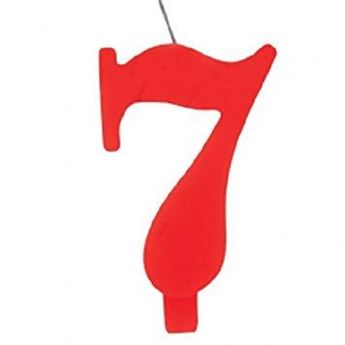 Vela roja N7 - Imagen 1