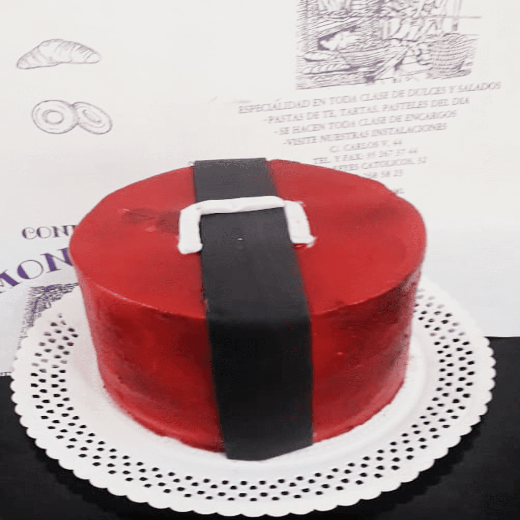 Tarta-navideña-frambuesa Tarta navideña frambuesa - Imagen 1