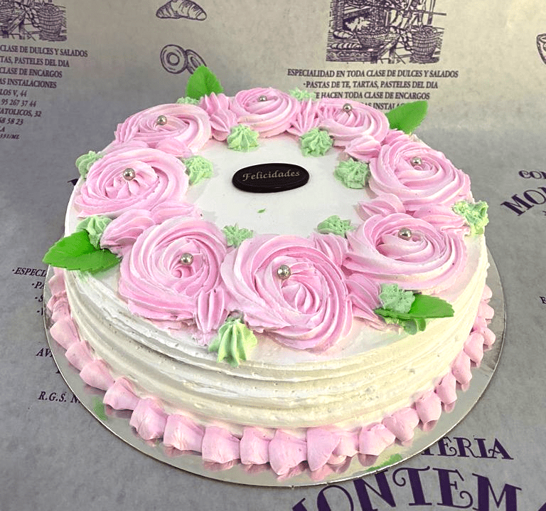 Tarta Floral Dia de la Madre - Imagen 1