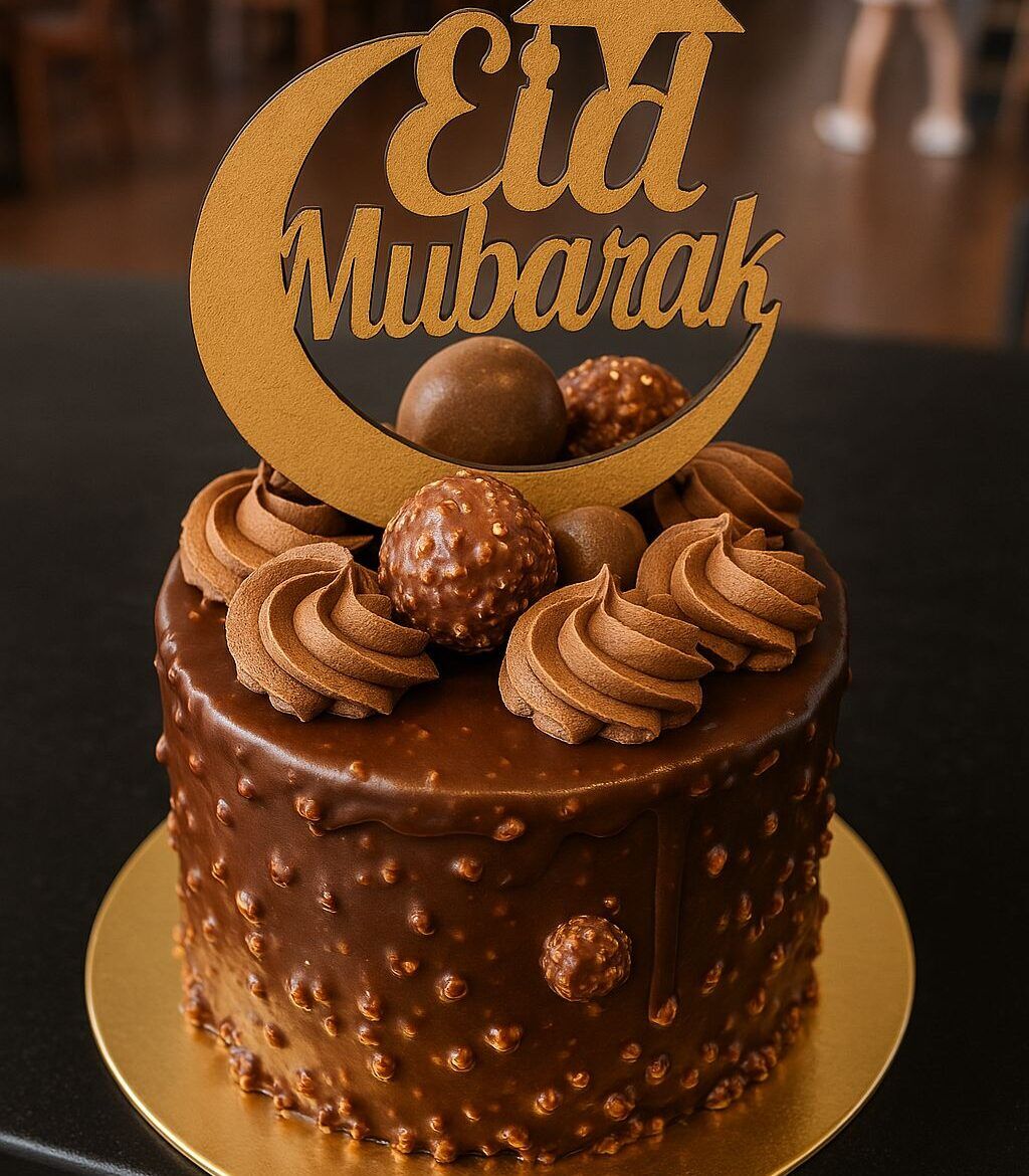 Tarta Ferrero Eid Mubarak – Chocolate y Avellana - Imagen 1