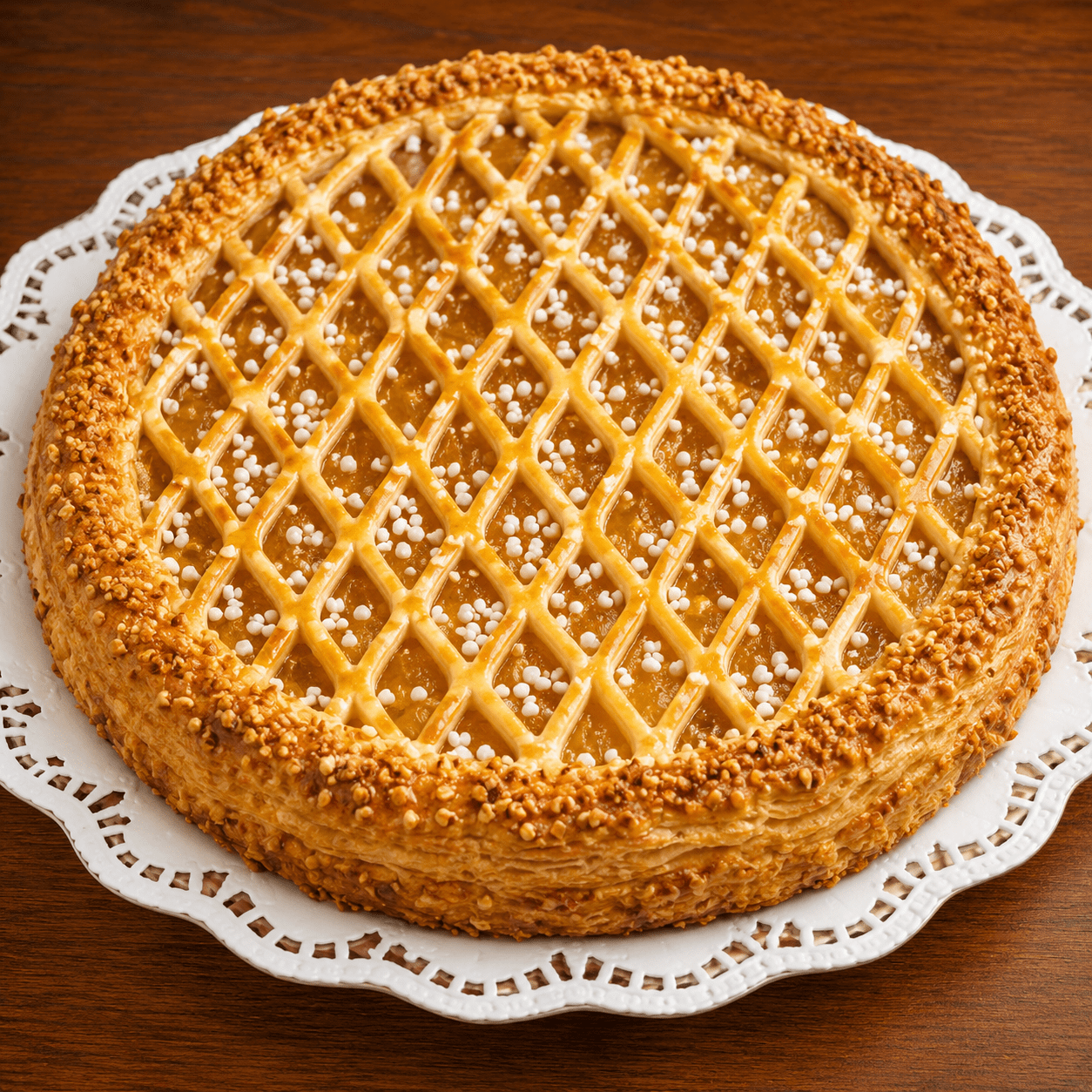 Tarta Cabello Hojaldre - Imagen 1