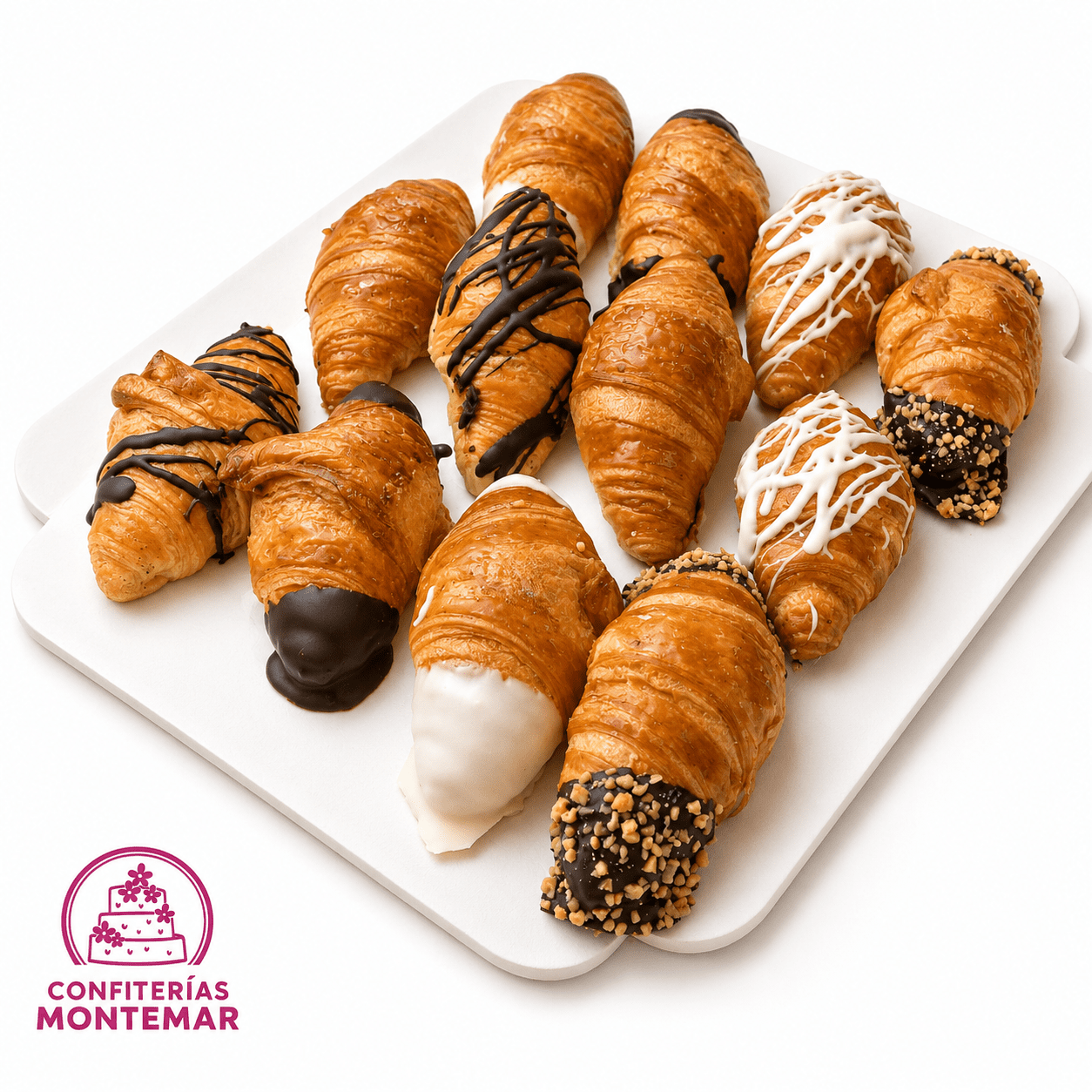 Croissants mini dulces - Imagen 1