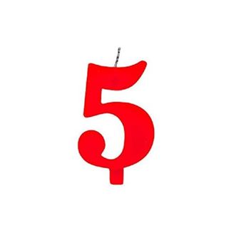Vela roja N5 - Imagen 1
