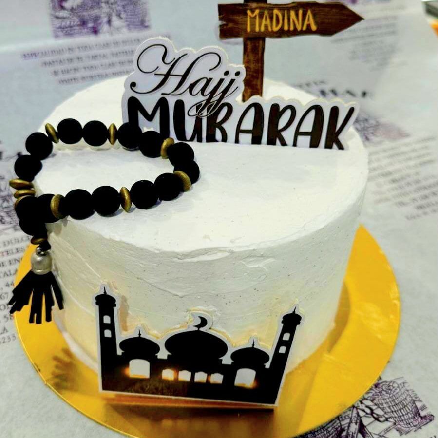 Tarta "Hajj Mubarak" - Imagen 1