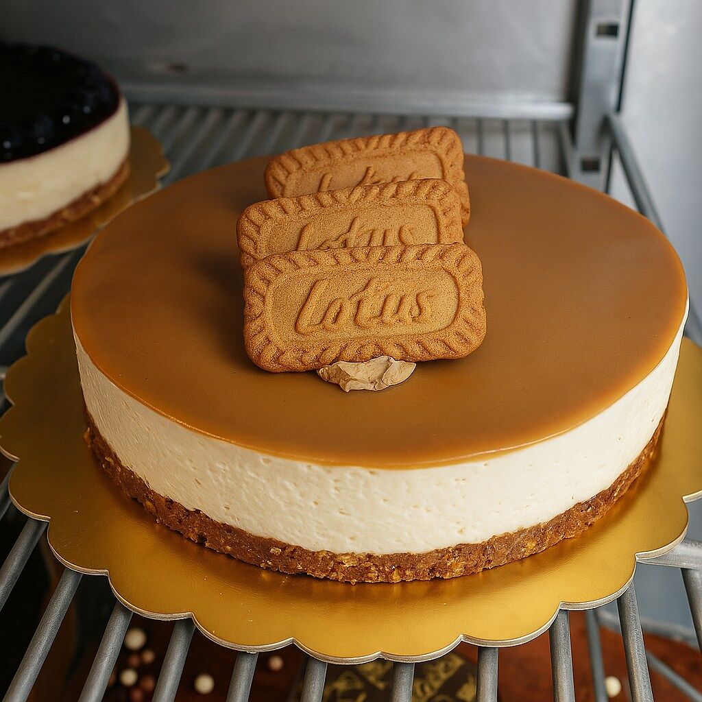 lotus Tarta Lotus Biscoff – Caramelo y Queso - Imagen 1
